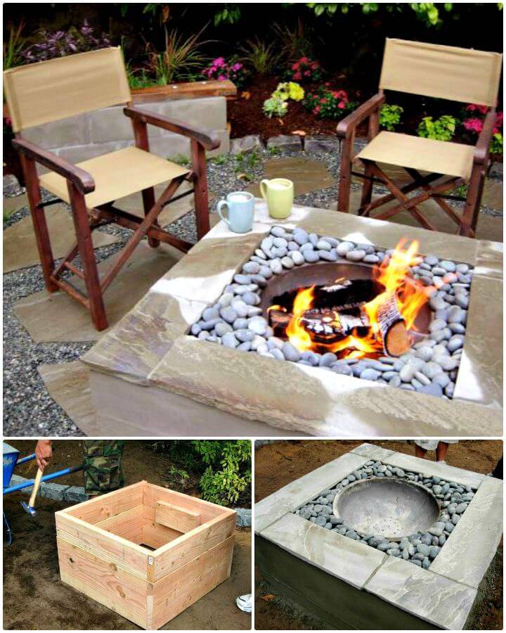 How To Make A Concrete Fire Feature