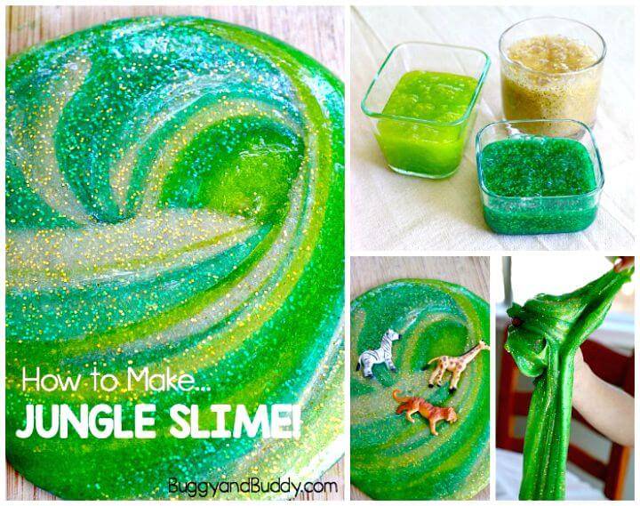 DIY Jungle Slime Recipe Tutorial