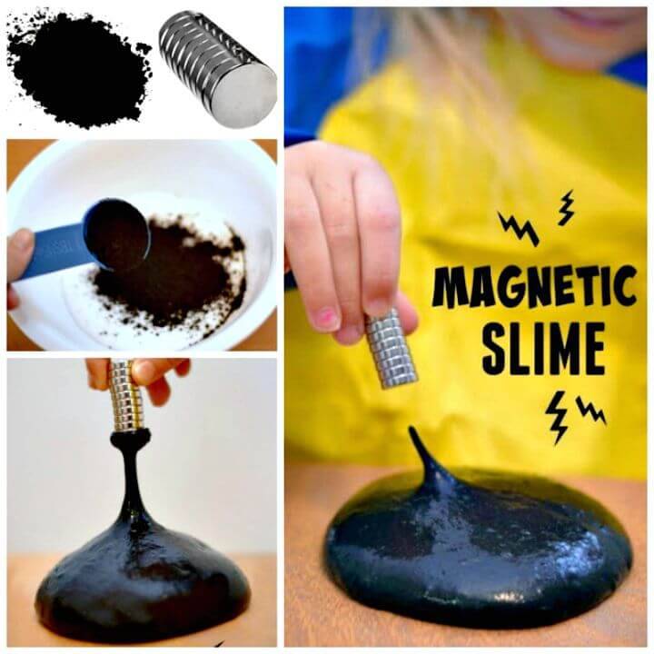 How To Make Magnetic Slime Recipe Tutorial