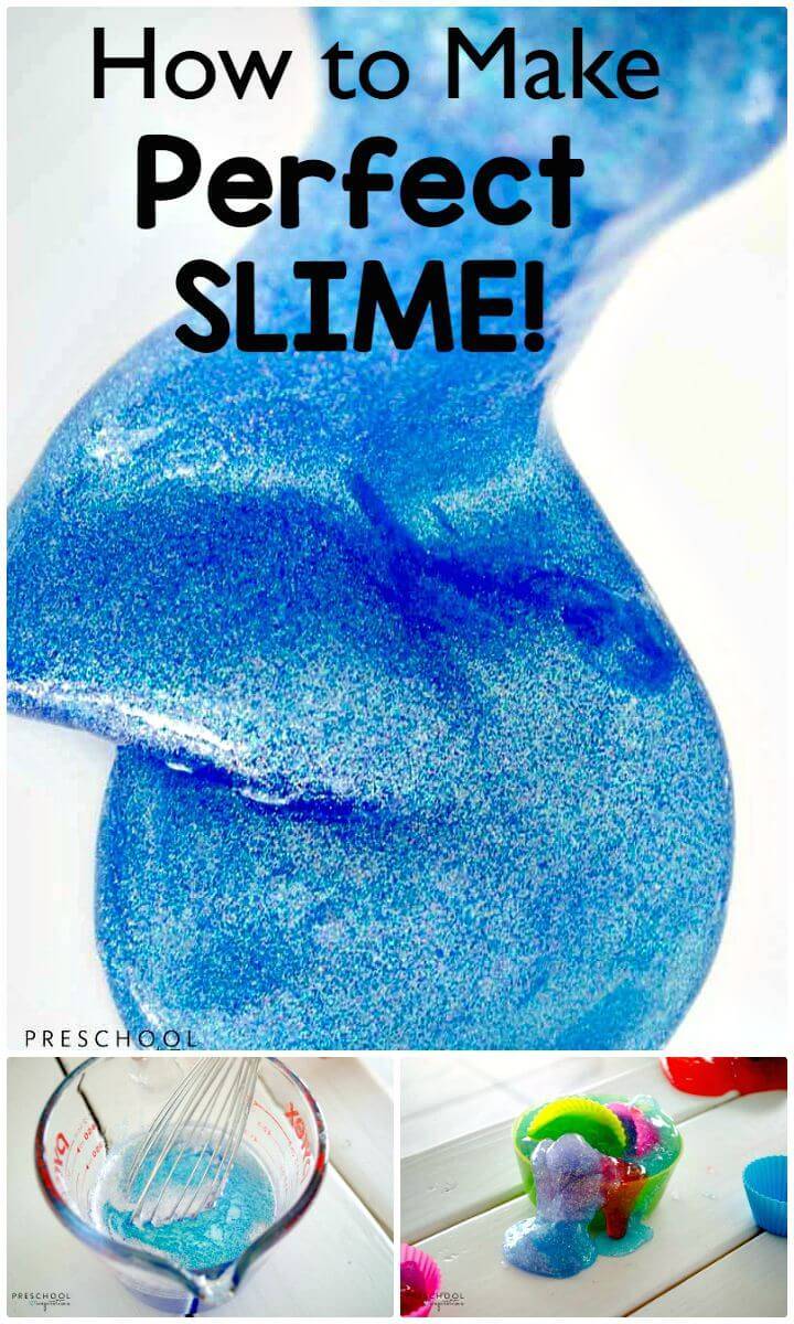 How To DIY Perfect Slime - Free Tutorial