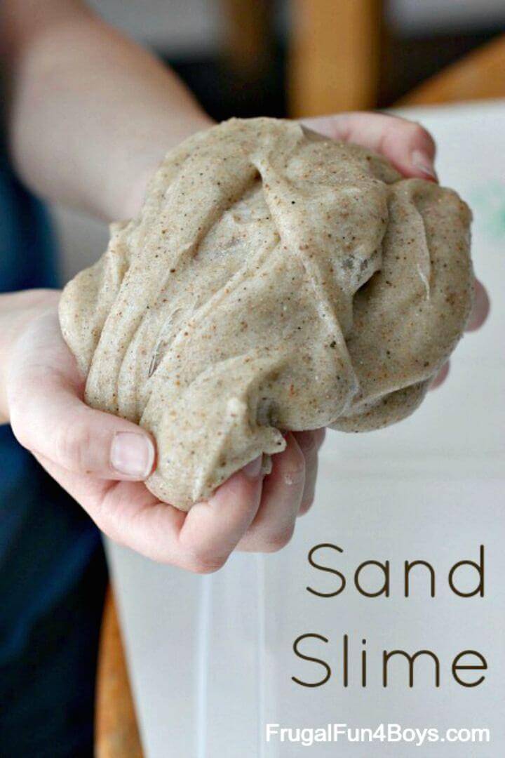 Easy How To DIY Sand Slime - Free Tutorial