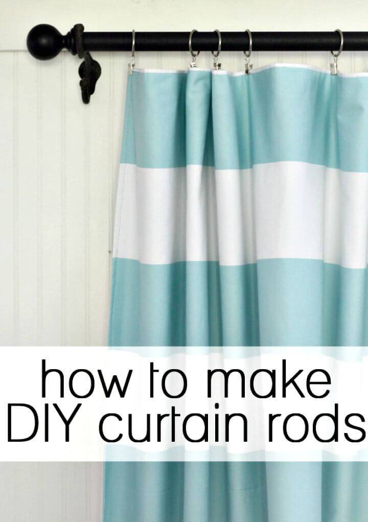 How To Make Your Own Curtain Rods