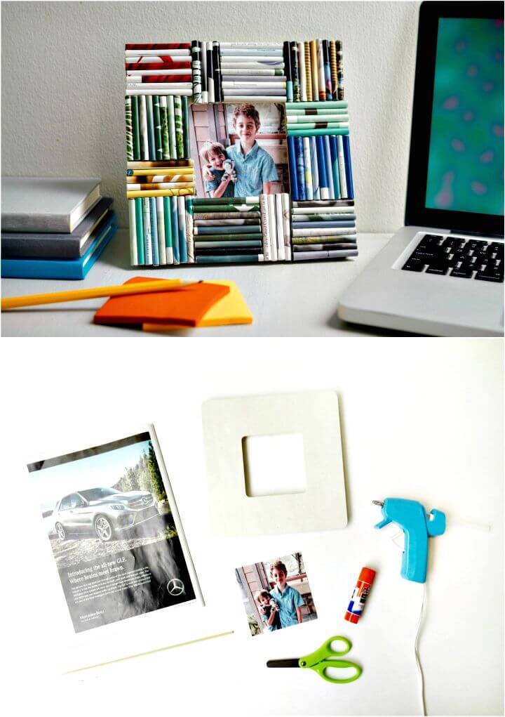 How To DIY Paper Picture Frame