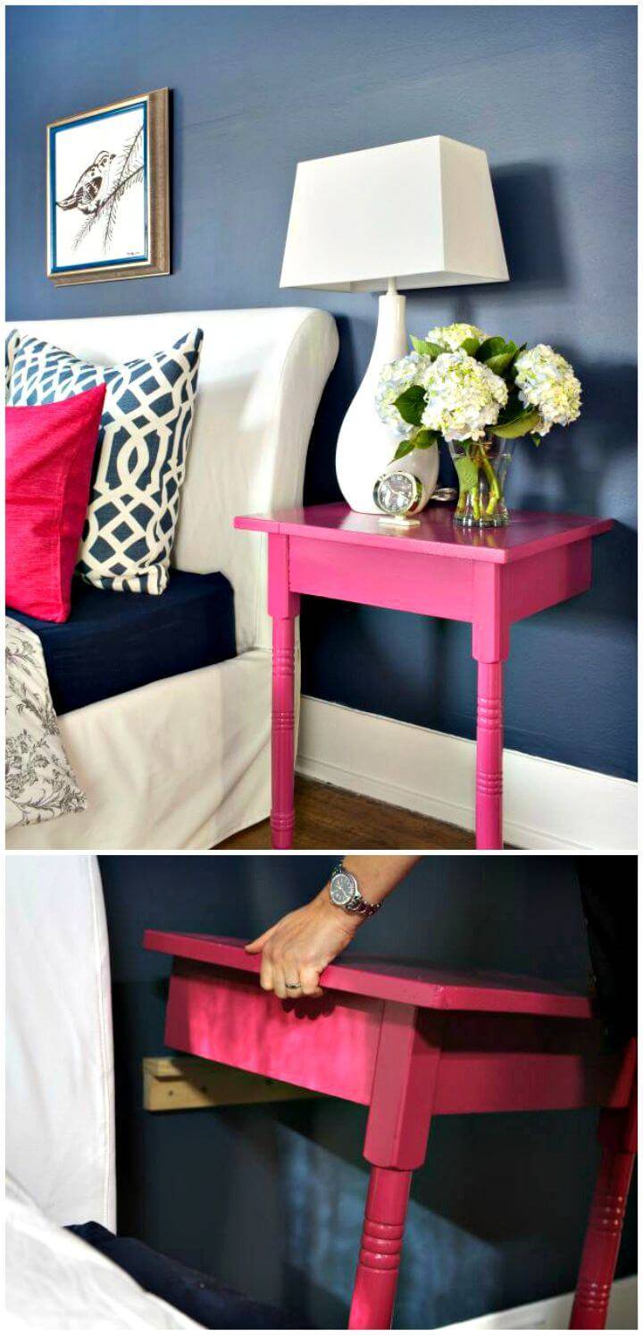 Creative and Chic DIY Nightstands Tutorial