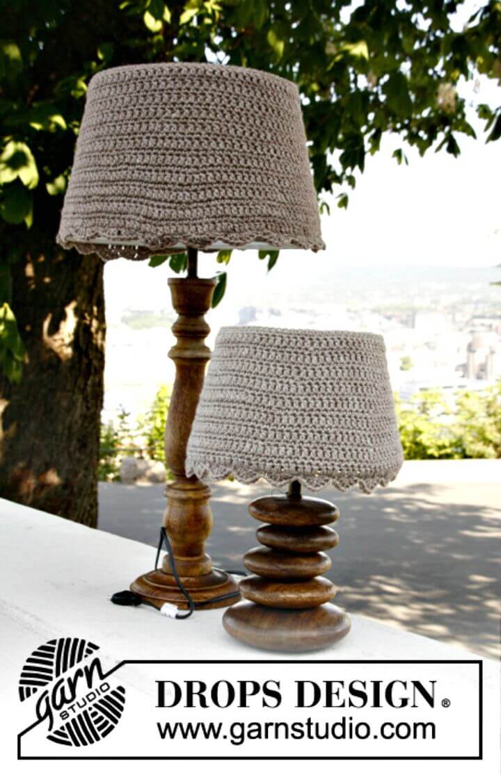 12 Free Crochet Lampshade Patterns to Light Up Your Home DIY Crafts