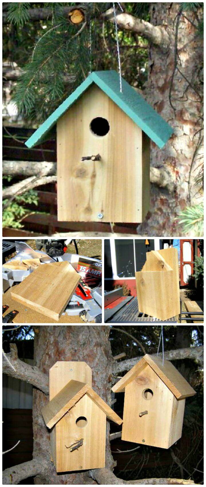 How To Build a Birdhouse Under $2 Tutorial