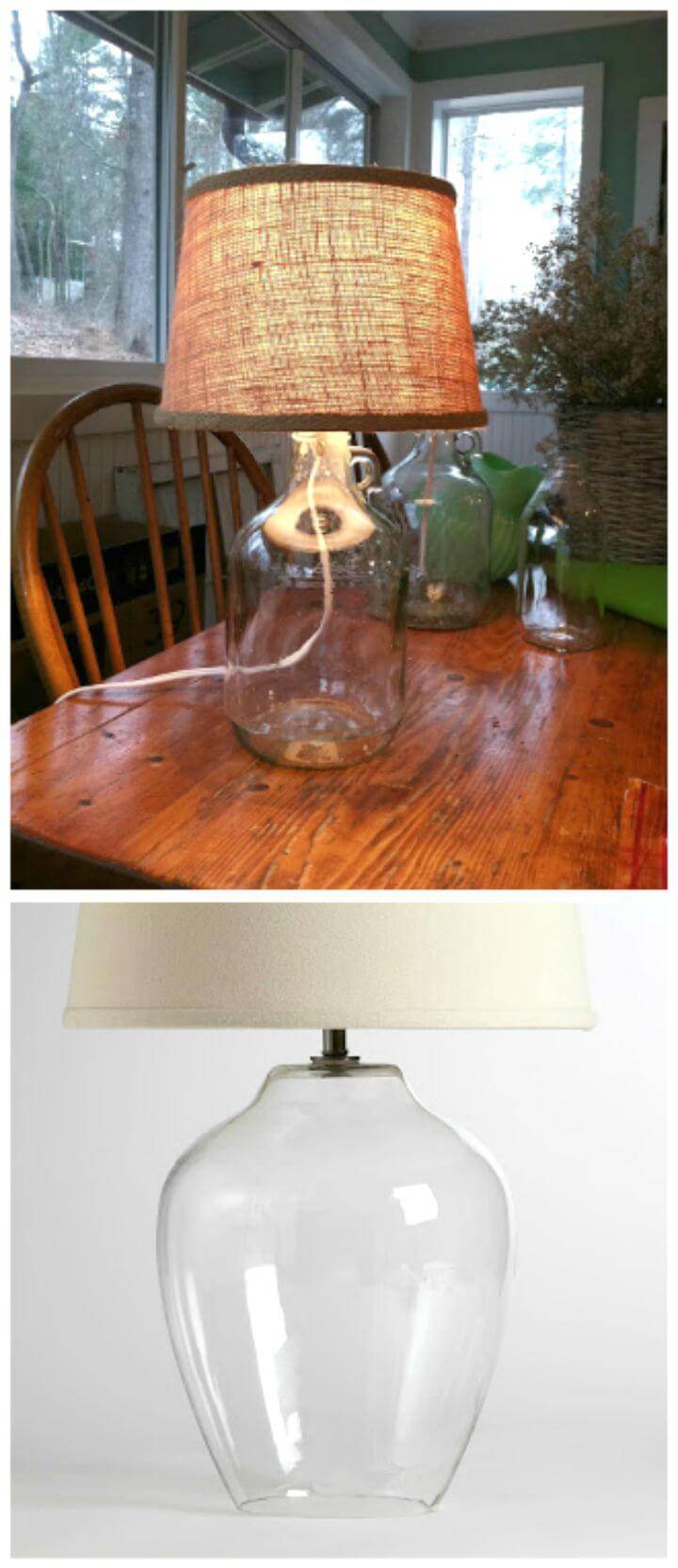 Easy DIY Bottle Lamp Under 25 $ Tutorial