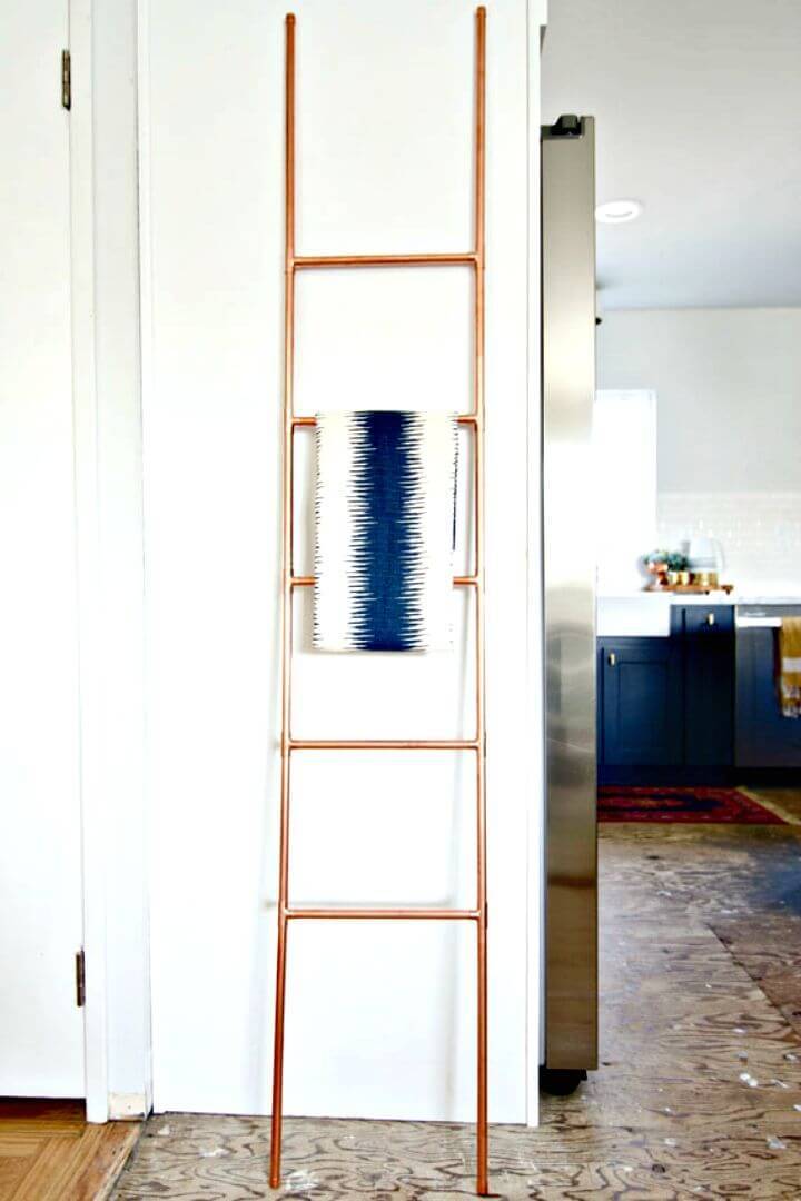 Easy DIY Copper Pipe Ladder Tutorial