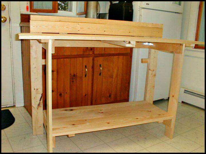 Easy How to DIY Dave Flanagan's Collapsible Workbench Tutorial