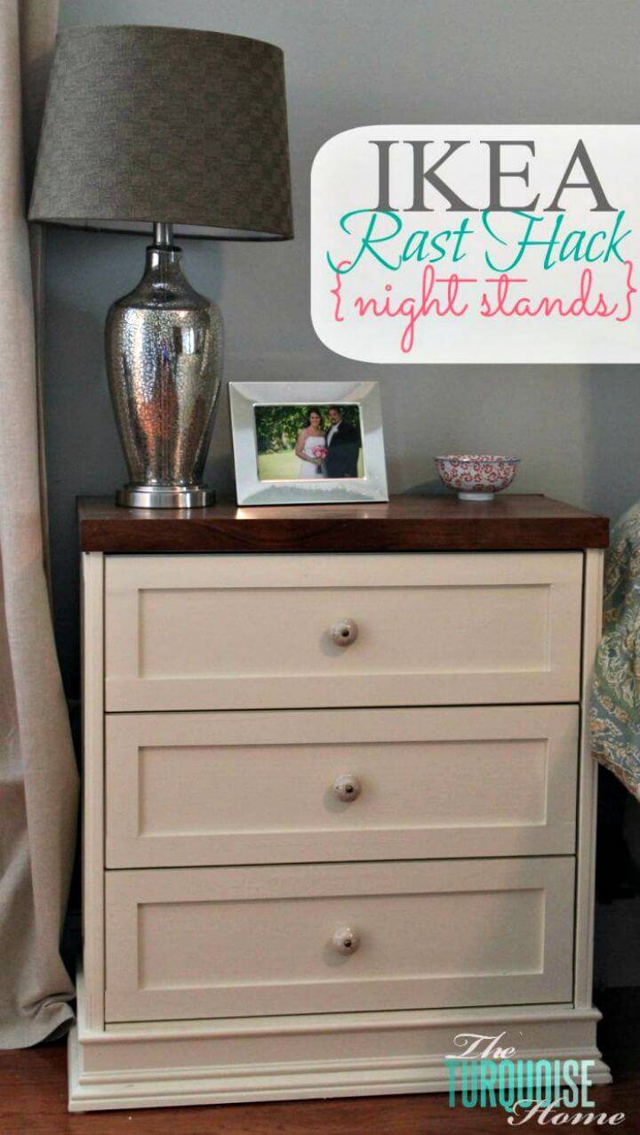 How To Build Ikea Rast Hack Nightstands Tutorial