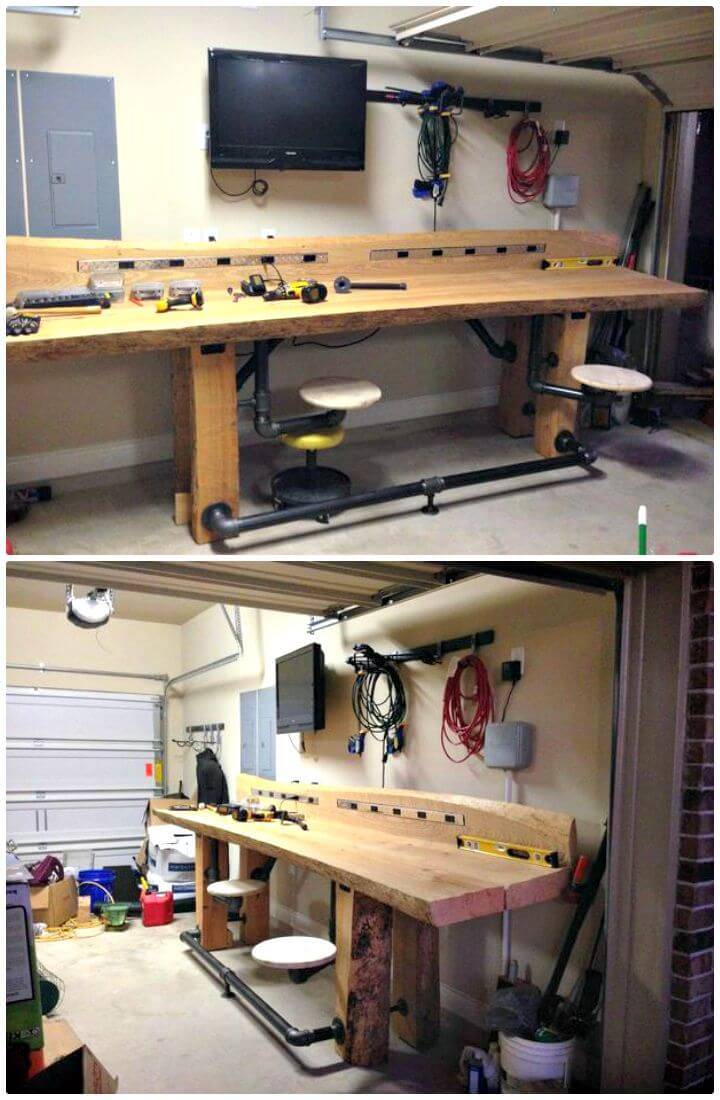 Easy DIY Timber Workbench Step By Step Tutorial