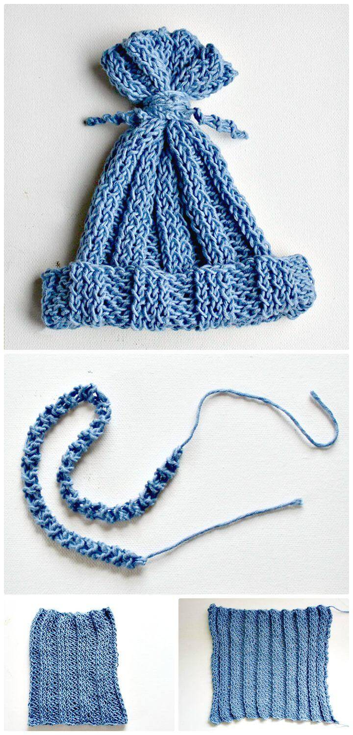 Easiest Free Knitting Baby Hat Ever Pattern