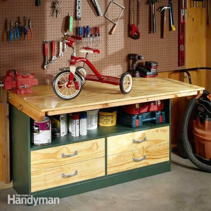 Building Your Own Garage Workbench