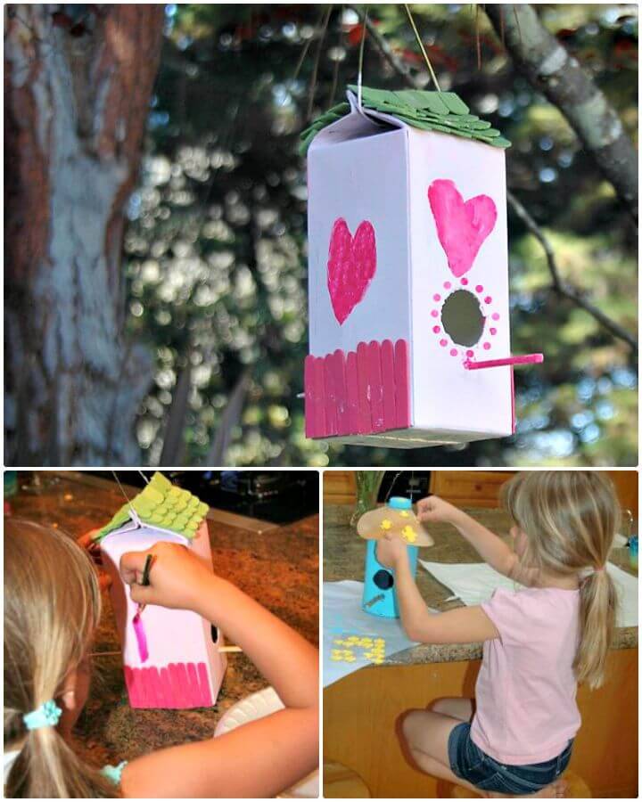 Easy And Cute DIY Birdhouse Plan