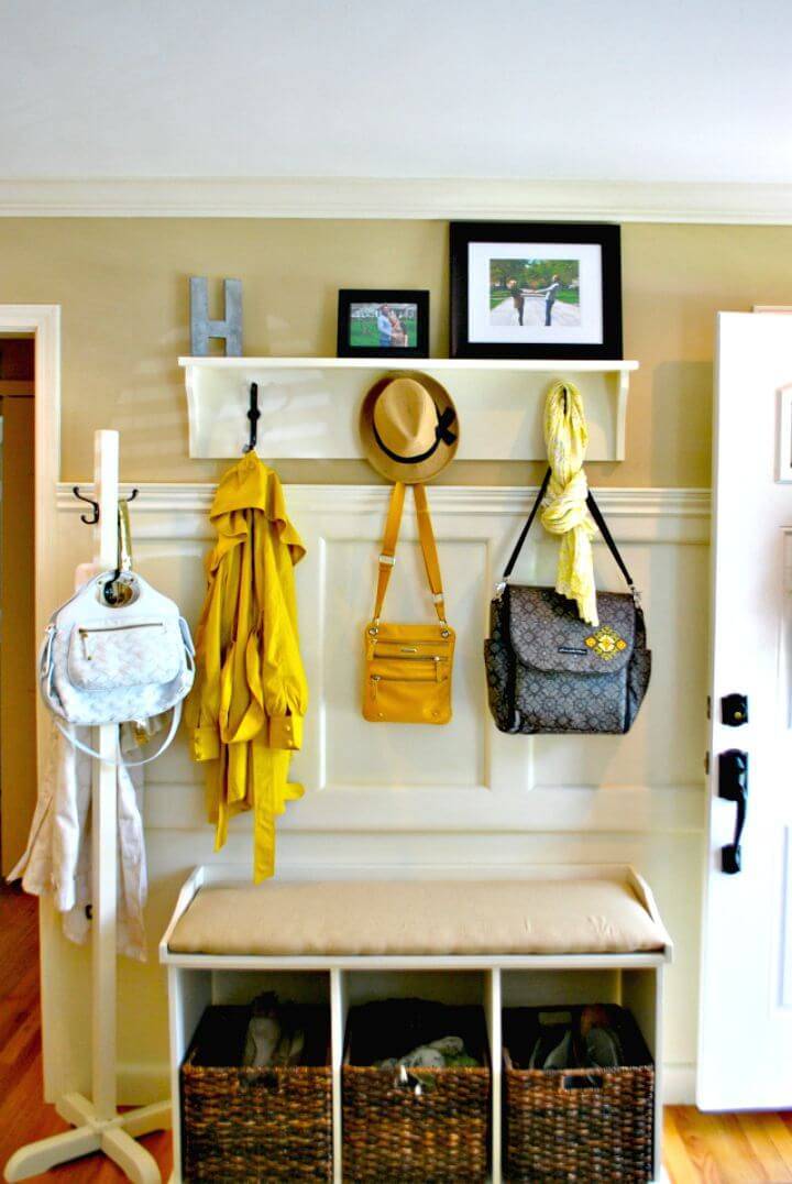 Easy How to Build Entryway Storage Bench Tutorial