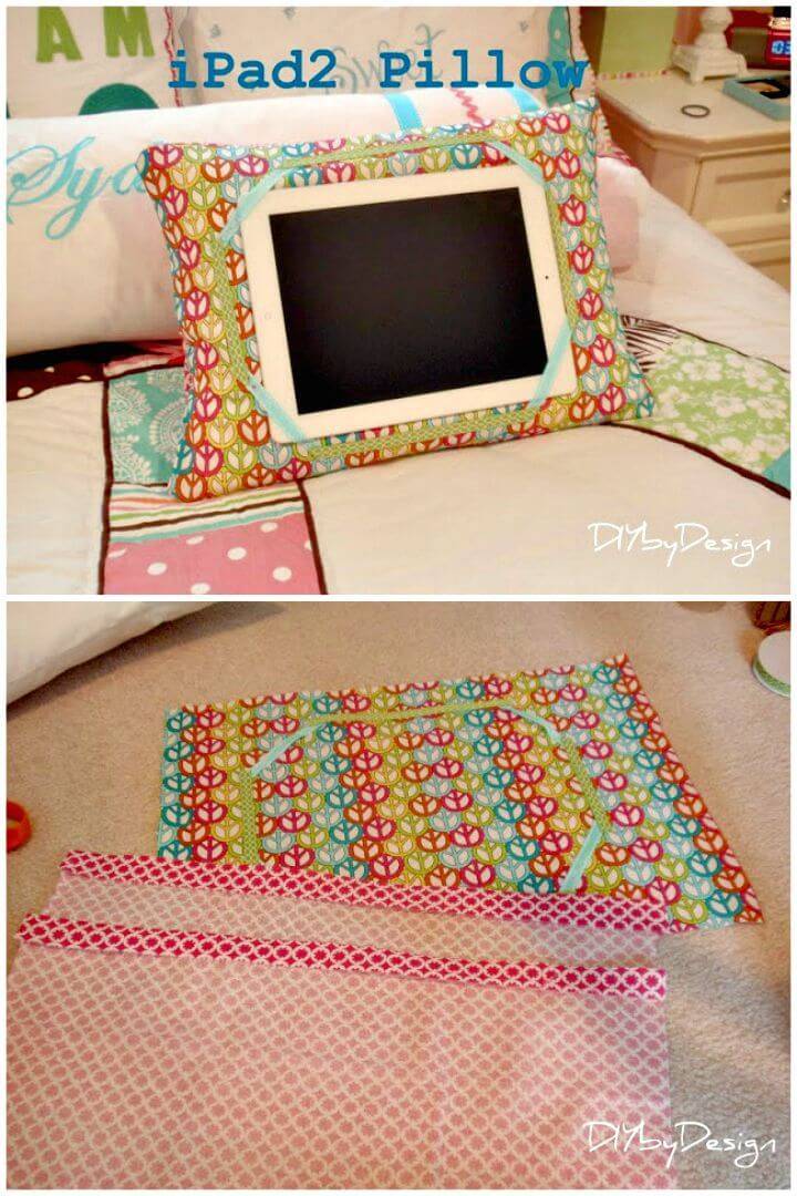 Easy DIY iPad Pillow Tutorial