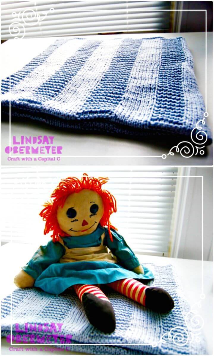 Easy Free Knitting Baby Blanket Pattern