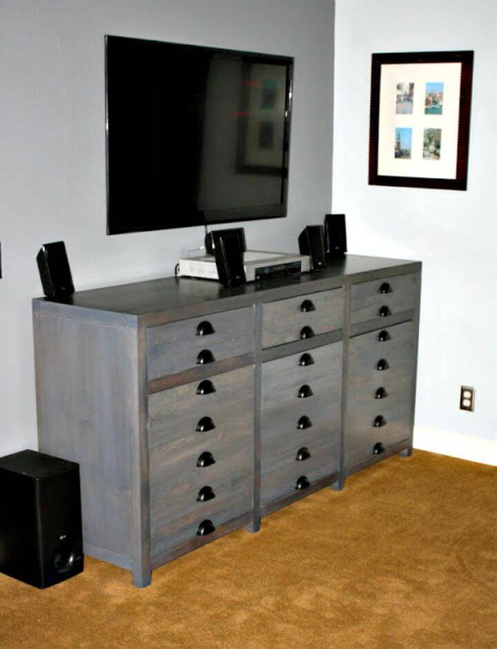 Easy How To Build Your Own TV Stand