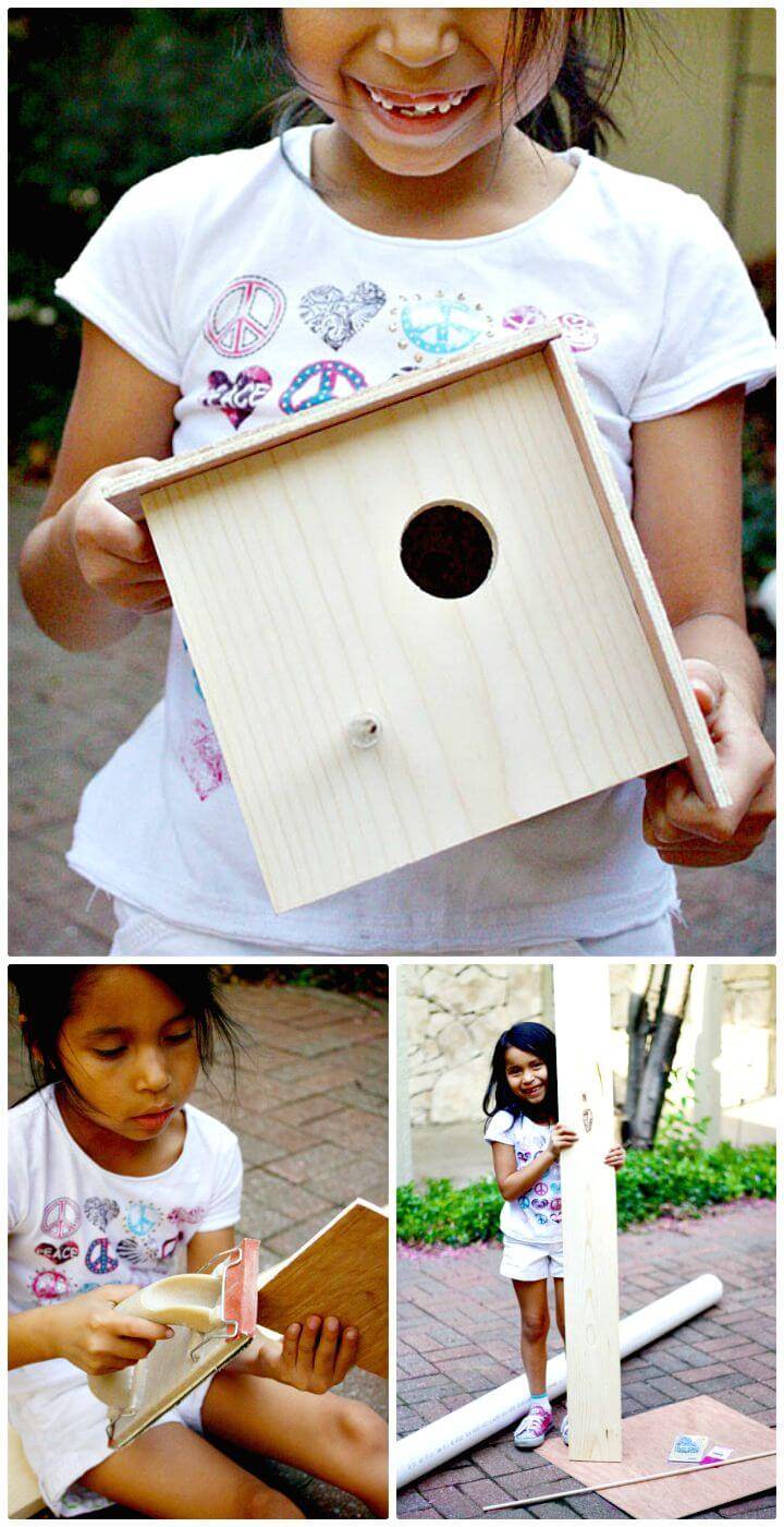 Easy DIY a Cute Birdhouse Tutorial