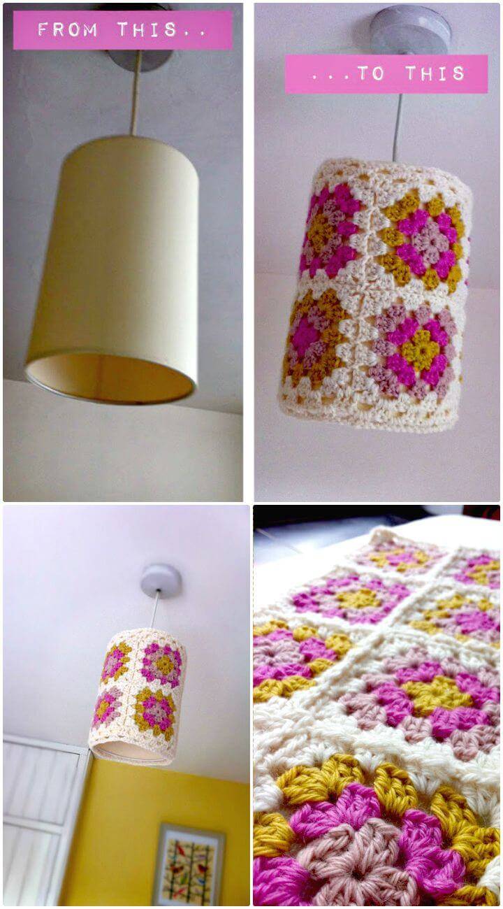 Easy How To Crochet Light Shade - Free Pattern