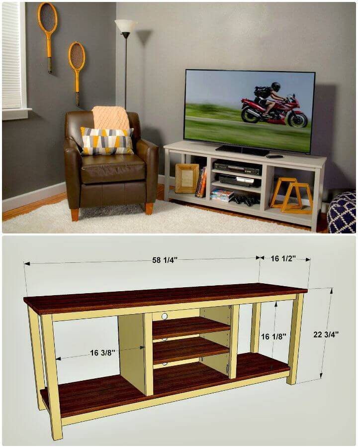 Easy How To Build TV Stand Tutorial