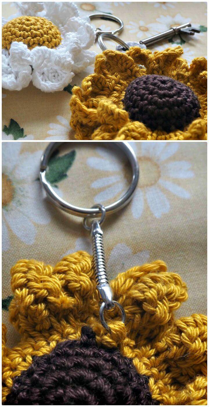 Download Crochet Keychain - 15 Free Crochet Patterns ⋆ DIY Crafts