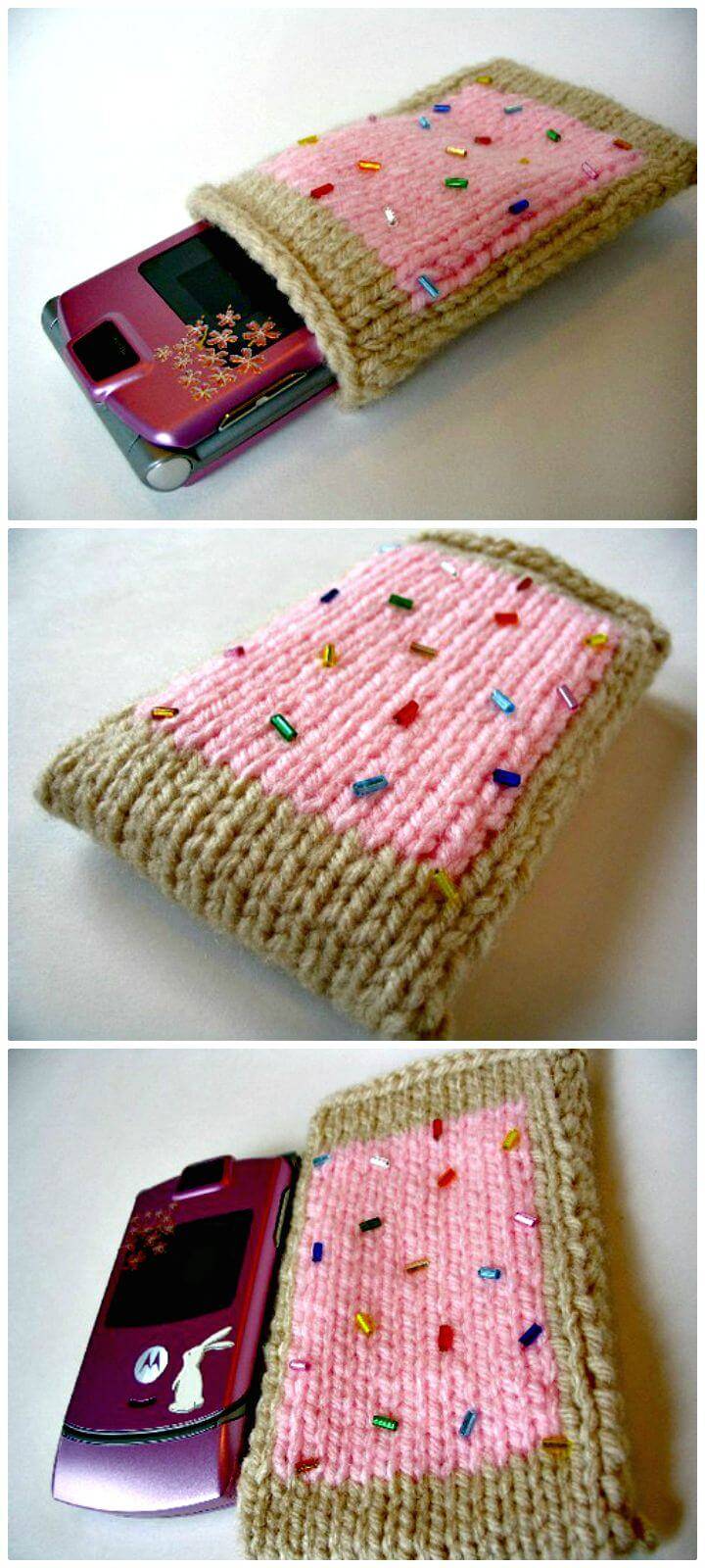 How To Knitting Phone Case Pattern