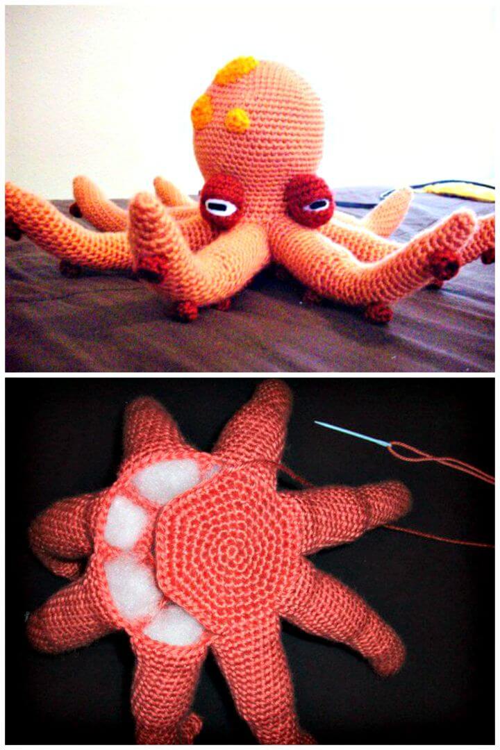 15 Free Crochet Octopus Patterns ⋆ DIY Crafts