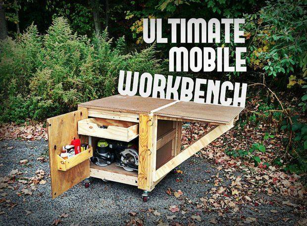 Easy How To Build Ultimate Mobile Workbench Tutorial