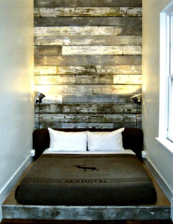 How To Build Your Own Pallet Headboard - DIY