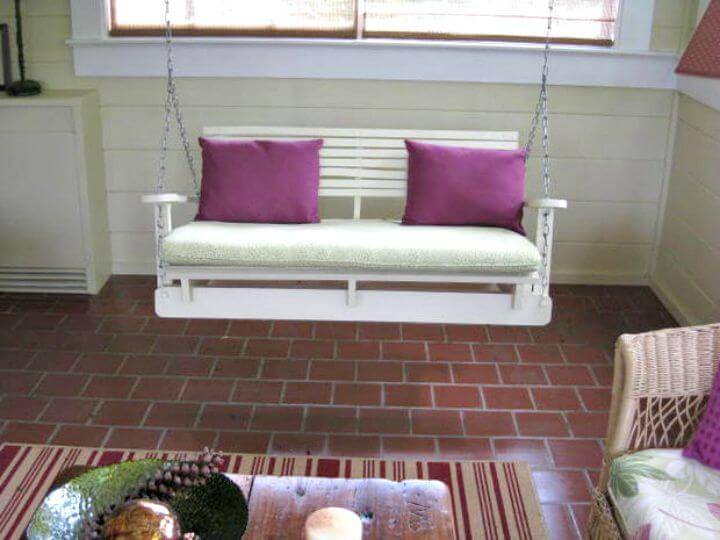 Easy How To Build Your Own Pallet Swing Chair Tutorial