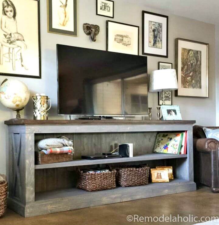 Come costruire il proprio stile Agriturismo TV Consolesideboard Tutorial