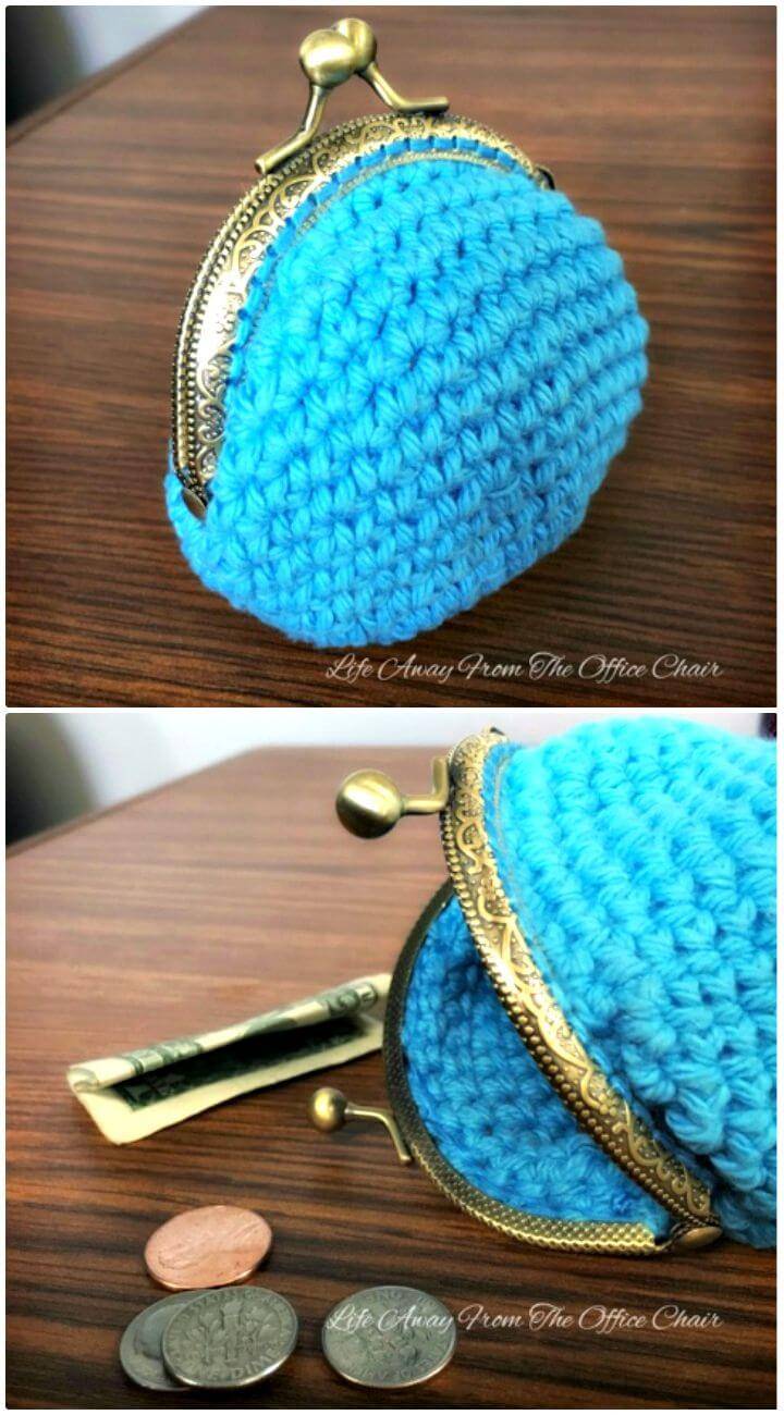 Easy Adorable Free Crochet Coin Purse Pattern