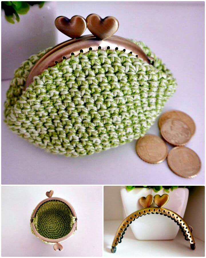 18 Free Crochet Coin Purse Patterns DIY Crafts