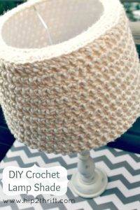 12 Free Crochet Lampshade Patterns to Light Up Your Home - DIY Crafts