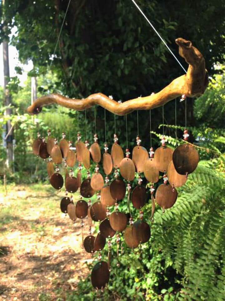 Easy DIY Pressed Penny Wind Chime Tutorial