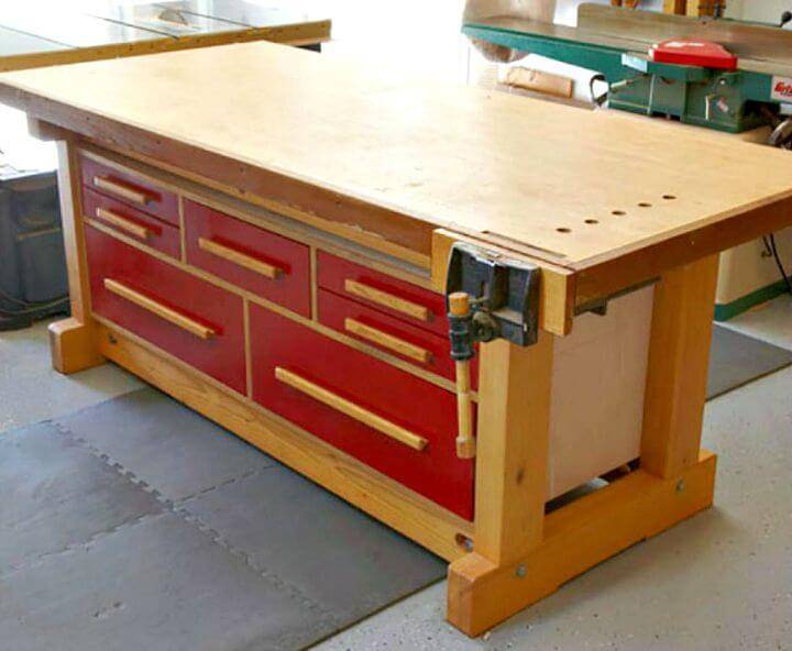 Easy How to Make Workbench in Easy 10 Steps