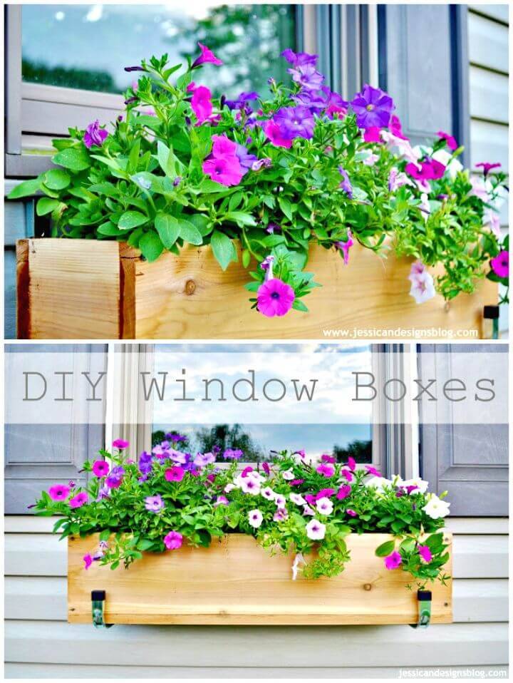 Make Window Flower Boxes Tutorial