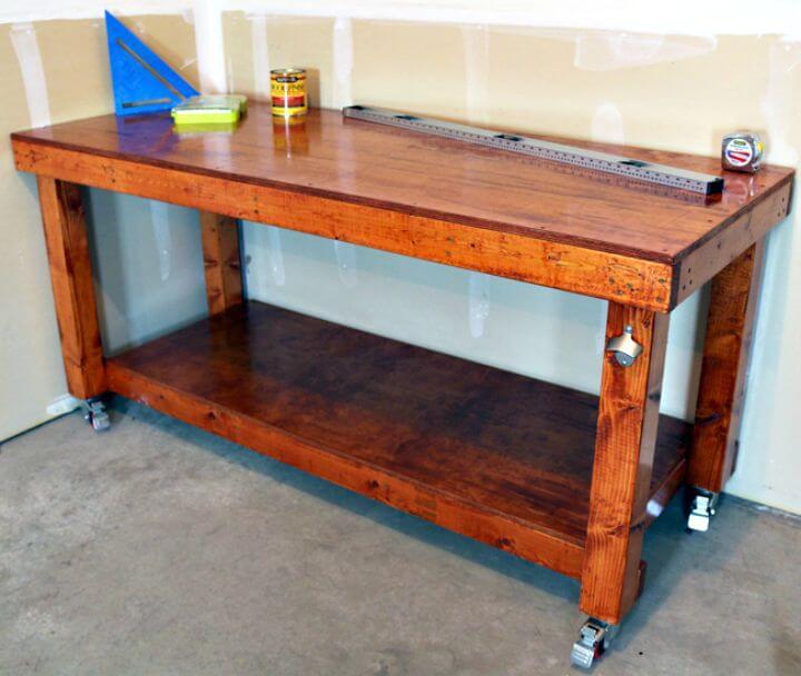 DIY Workbench With Details Instructions