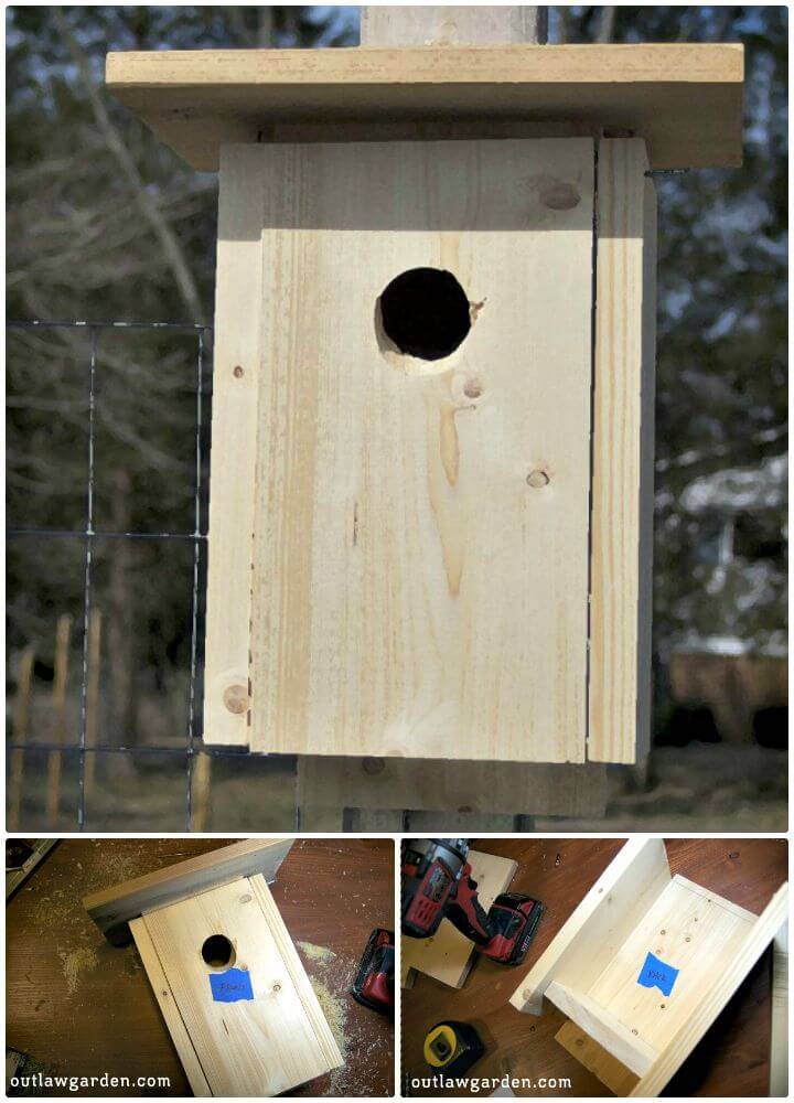 Simple and Easy DIY Bird House Tutorial