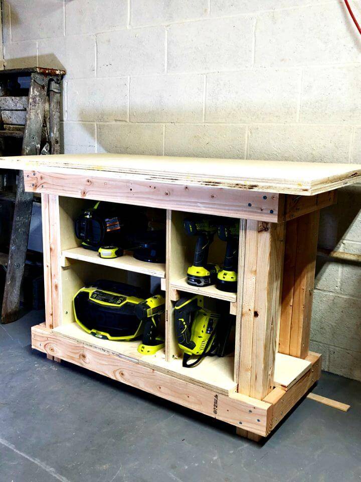 Simple and Easy DIY Workbench Tutorial