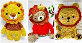 10 Free Crochet Lion Amigurumi Patterns - Free Crochet Patterns - DIY Crafts - DIY Projects