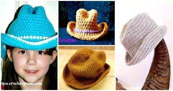 6 Free Crochet Cowboy Hat Patterns - Free Crochet Patterns - DIY Crafts - DIY Projects