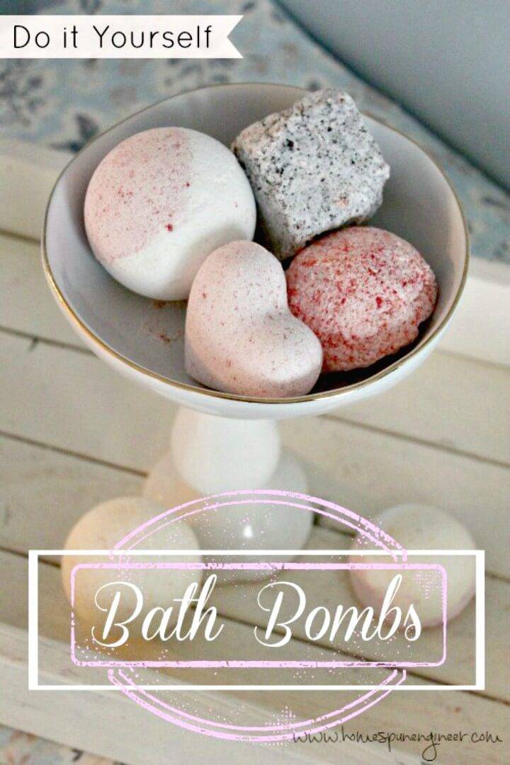 How to Make Your Own Bath Bombs Tutorial