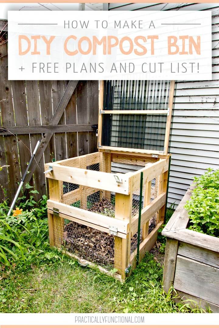 Adroable DIY Compost Bin Tutorial