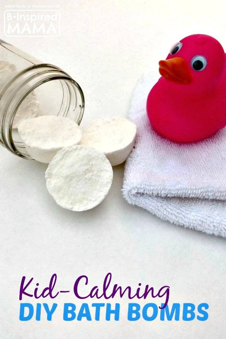 How To Make Kid-calming Lavender Bath Bombs Recipe