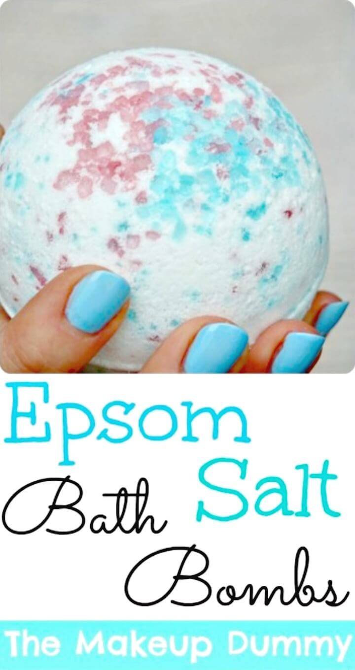 Easy Classic Bath Bombs With Epsom Salt
