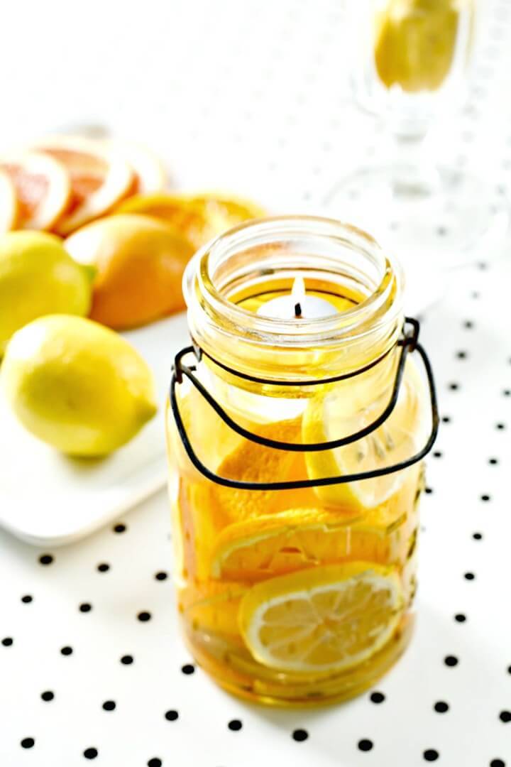 How To Make Mason Jar Candles In 5-minute - DIY