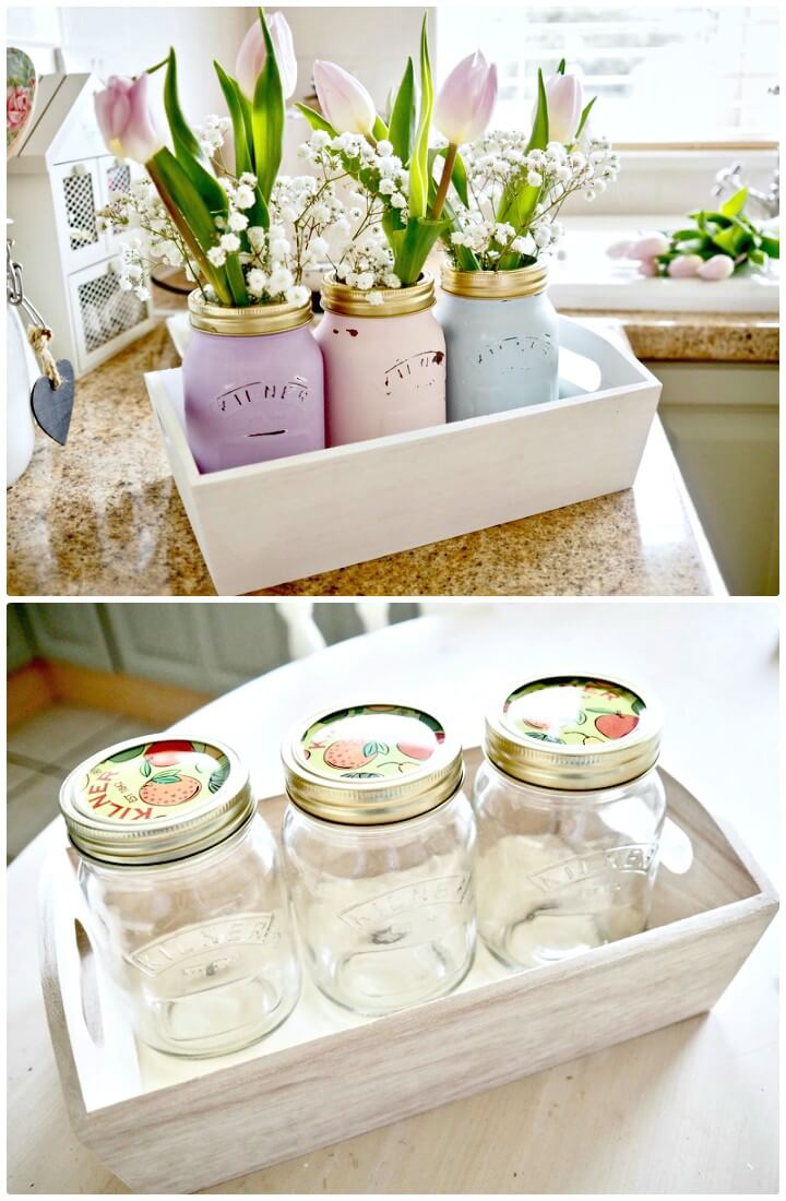 How To Make Mother's Day Gifts Using Chalk Paint and Jars - DIY Mason Jars Crafts  