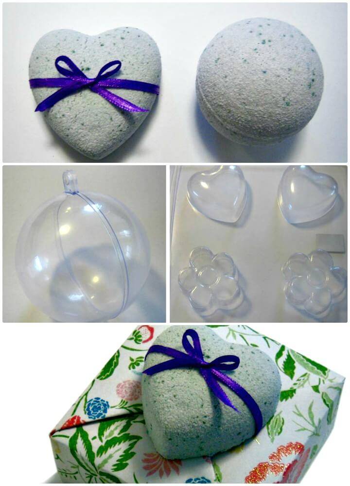Easy How to Make Bath Bombs Recipe - a Gift Idea